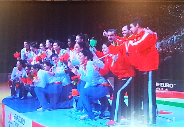 seleccion nacional española de balonmano femenino - europeo 2014